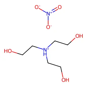 TRIETHANOLAMINE NITRATE structure