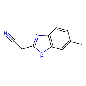 Compound C10H9N3 structure