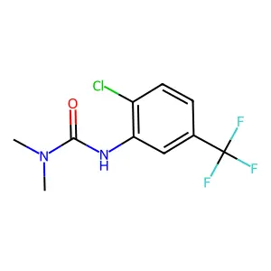 Compound C10H10ClF3N2O structure