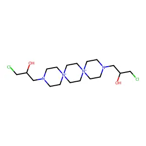 Compound C18H36Cl2N4O2+2 structure