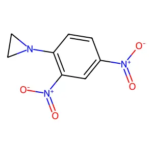 1-(2,4-Dinitrophenyl)aziridine structure