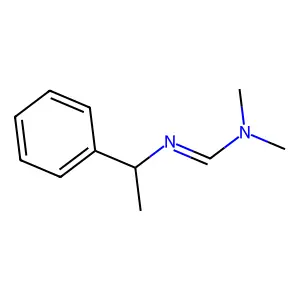 N,N-Dimethyl-N'-(alpha-methylbenzyl)-formamidine structure