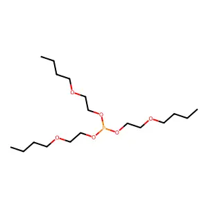 Tris(2-butoxyethyl) phosphite structure