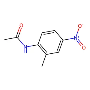 N-(2-Methyl-4-nitrophenyl)acetamide structure