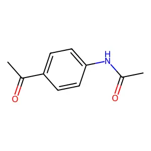 N-(p-Acetylphenyl)acetamide structure