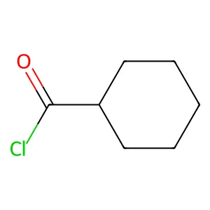 Cyclohexanecarbonyl chloride structure