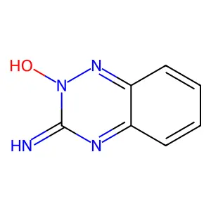1,2,4-benzotriazin-3-amine 2-oxide structure