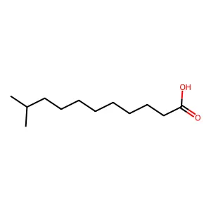 10-Methylundecanoic acid structure