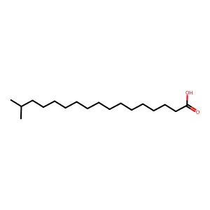 Isooctadecanoic acid structure