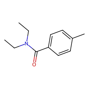 N,N-Diethyl-p-toluamide structure