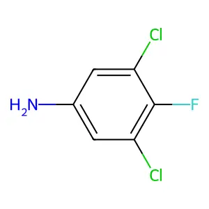 Compound C6H4Cl2FN structure