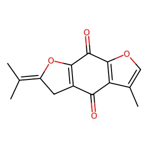 Dihydrocyperaquinone structure