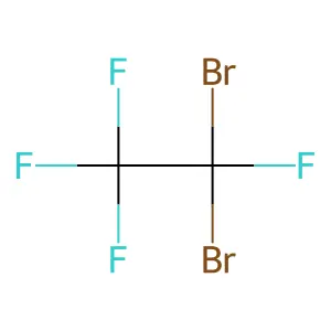 1,1-Dibromotetrafluoroethane structure