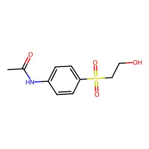 N-(4-((2-HYDROXYETHYL)SULFONYL)PHENYL)ACETAMIDE structure