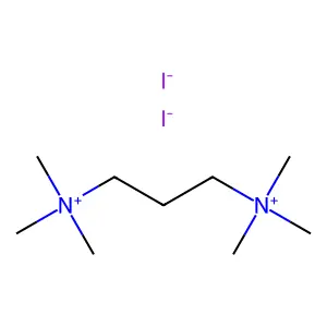 AMMONIUM, TRIMETHYLENEBIS(TRIMETHYL-, DIIODIDE structure