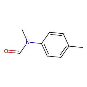 N-methyl-N-(4-methylphenyl)formamide structure