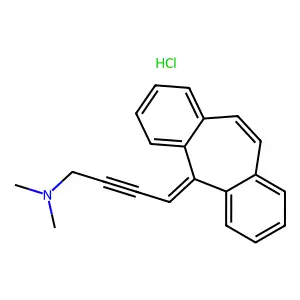 Intriptyline hydrochloride structure
