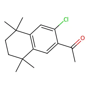 1-(3-chloro-5,5,8,8-tetramethyl-6,7-dihydronaphthalen-2-yl)ethanone structure