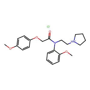Compound C22H29ClN2O4 structure
