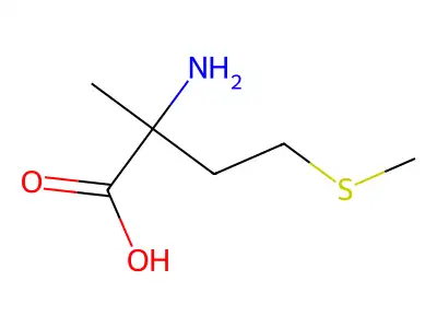 alpha-Methyl-DL-methionine structure