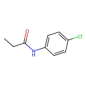 N-(4-Chlorophenyl)propanamide structure