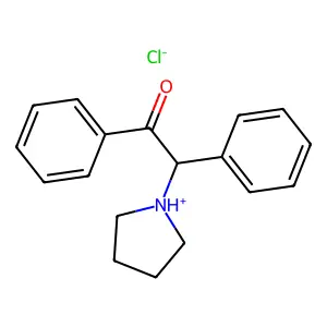 Compound C18H20ClNO structure