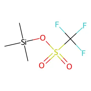 Trimethylsilyl trifluoromethanesulfonate structure