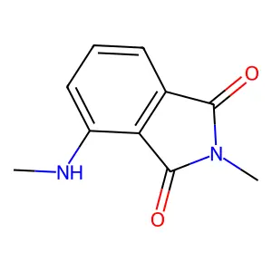 1H-Isoindole-1,3(2H)-dione, 2-methyl-4-(methylamino)- structure