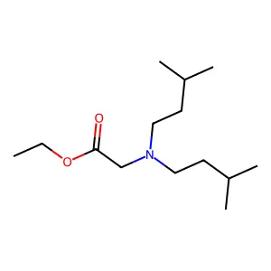 N,N-Diisopentylglycine ethyl ester structure