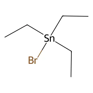 Triethyltin bromide structure