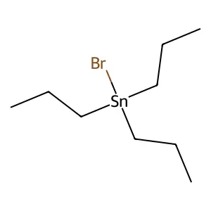 Bromotripropylstannane structure