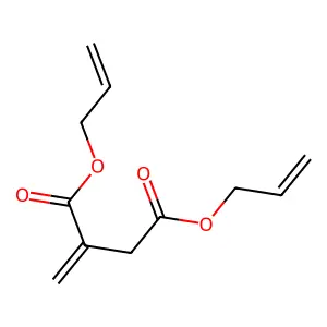 Diallyl itaconate structure