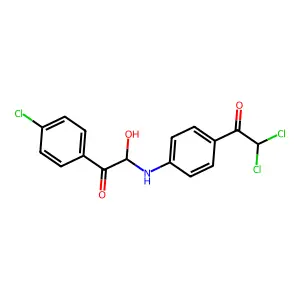 Compound C16H12Cl3NO3 structure