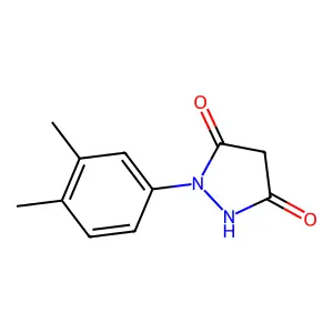 1-(3,4-dimethylphenyl)pyrazolidine-3,5-dione structure
