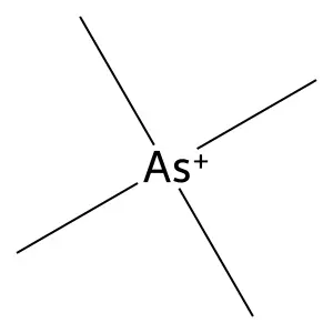 Tetramethylarsonium structure