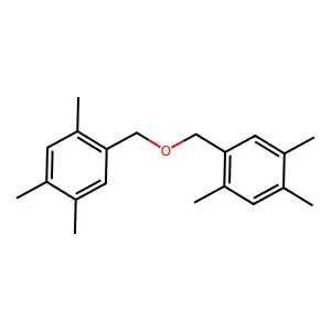 1,2,4-trimethyl-5-[(2,4,5-trimethylphenyl)methoxymethyl]benzene structure