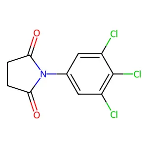 1-(3,4,5-trichlorophenyl)pyrrolidine-2,5-dione structure