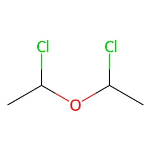 ETHER, BIS(1-CHLOROETHYL) structure