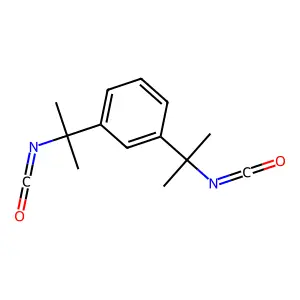 1,3-bis(2-isocyanatopropan-2-yl)benzene structure