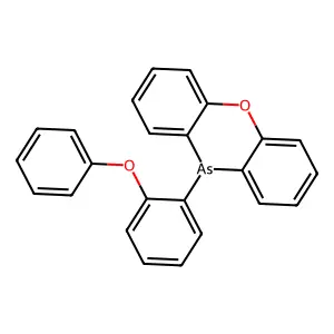 10-(o-Phenoxyphenyl)phenoxarsine structure