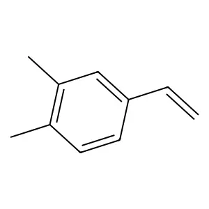 Benzene, 4-ethenyl-1,2-dimethyl- structure