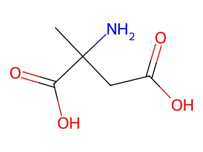 2-Amino-2-methylsuccinic acid structure