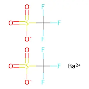 Barium trifluoromethanesulfonate structure