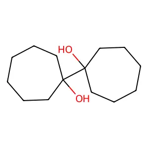 1-(1-hydroxycycloheptyl)cycloheptan-1-ol structure