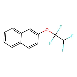 Compound C12H8F4O structure