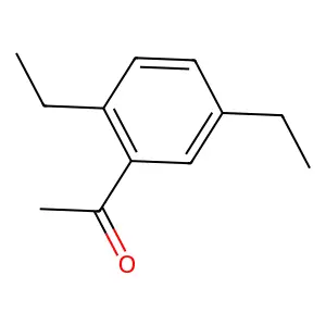 Ethanone, 1-(2,5-diethylphenyl)- structure