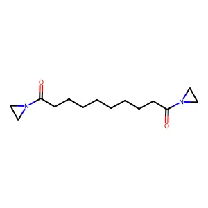 1,1'-Sebacoylbisaziridine structure