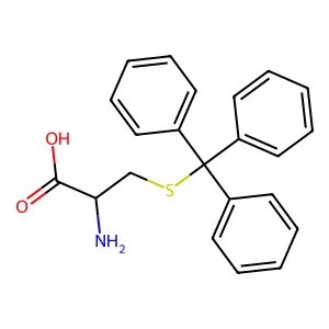 S-Trityl-L-cysteine structure