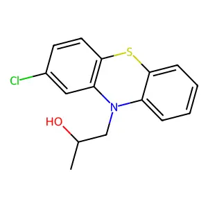 1-(2-Chloro-10H-phenothiazin-10-yl)-2-propanol structure