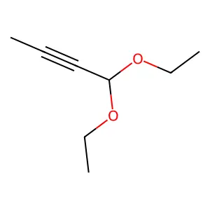 1,1-diethoxybut-2-yne structure